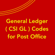 General Ledger ( GL ) Codes for Post Office
