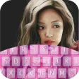 Black Pink Keyboard Theme