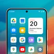 Programın simgesi: OS 18 Launcher: Phone 16 …
