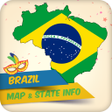 プログラムのアイコン：Map of Brazil