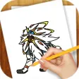 Learn to Draw Pokemon Sun Moon