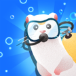 プログラムのアイコン：Aqua Friends : Match 3 Pu…