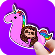 プログラムのアイコン：How to make cute stickers