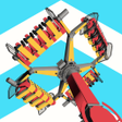أيقونة البرنامج: Funfair Ride Simulator 4