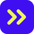 Symbol des Programms: Fast Forward >> Typing