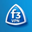 プログラムのアイコン：f3 vpn - Unlimited VPN