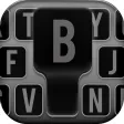 Black keyboard Themes  Cool Fonts Changer