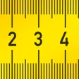 Ícone do programa: Ruler Tape Measure: cm in…