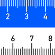 Ruler Tape Measure: cm inch