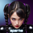 أيقونة البرنامج: AI Girlfriend Chat: Spark…
