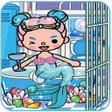 Programın simgesi: Toca Boca Mermaid Wallpap…
