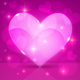 Ikona programu: Love Hearts Live Wallpape…