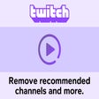 Иконка программы: Remove Twitch Recommended…
