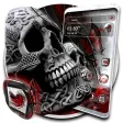 Skull Red Butterfly Theme