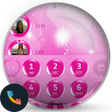 Theme Dialer Pink Sparkling 2