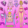 程序图标：Sweet Doll Dressup Makeup…