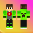 أيقونة البرنامج: MCPE Skin: Minecraft Skin…