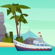 プログラムのアイコン：SHiNY FishingBoat Squid B…