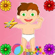 プログラムのアイコン：ABC Smart Baby -Funny Ani…