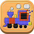 程序图标：Kids Mosaic Art Shape and…
