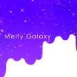 Stylish Wallpaper Melty Galaxy Theme