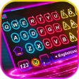 Multi Color Led Light Keyboard Theme