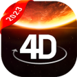程序图标：4D Live Wallpaper 4K3DHD