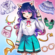Иконка программы: Anime Doll Dress up Girl …