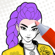 Иконка программы: Idol Coloring ASMR Master