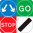Иконка программы: UK Traffic Road Signs Tes…