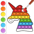 Programın simgesi: Pop It Coloring Book Game