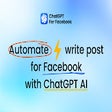 Ikon program: ChatGPT For Facebook