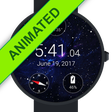 Animated Starfield Watch Face