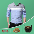 程序图标：Man Shirt Photo Suit