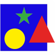 プログラムのアイコン：Colors and shapes for chi…