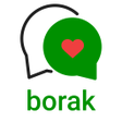 Ikon program: Borak : Chat  Dating Mala…