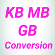 Icono de programa: KB MB GB Conversion