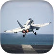 ไอคอนของโปรแกรม: F18 Airplane Pilot Simula…