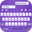 أيقونة البرنامج: SMS Chat Purple Theme