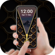 程序图标：Screen Lock  Gold Zip Loc…
