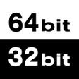 أيقونة البرنامج: 32bit or 64bit