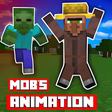 أيقونة البرنامج: Mob Animations Mods for M…