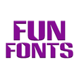 プログラムのアイコン：Fun Fonts Message Maker