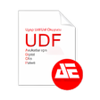Programın simgesi: UDF Okucuyu Beta