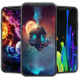 プログラムのアイコン：AMOLED Wallpapers