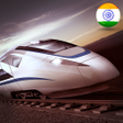 Иконка программы: Indian Bullet Train 2018