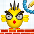 Ícone do programa: Draw to Crush Bird : Puzz…