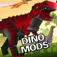 أيقونة البرنامج: Dinosaurs in Minecraft PE