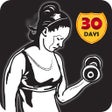 أيقونة البرنامج: Female Fitness Workout at…