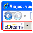 Ícone do programa: Toolbar eDreams - Vôos